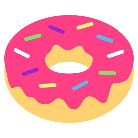 Emoji clipart donut, Emoji donut Transparent FREE for download on ...