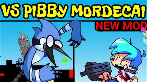 Friday Night Funkin' New VS Pibby Mordecai | Come Learn With Pibby x FNF Mod - YouTube