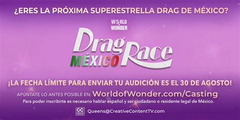 ¡CASTING PARA DRAG RACE MÉXICO! | Creative Content Group