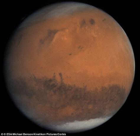 Mars' two hemispheres are entirely different shapes, researchers reveal ...