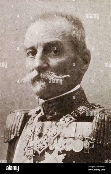 King Peter I of Serbia,1844 -1921 Stock Photo - Alamy