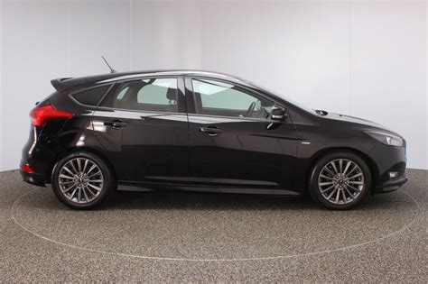 Used 2017 BLACK FORD FOCUS Hatchback 1.5 ST-LINE TDCI 5DR SAT NAV 1 OWNER 118 BHP for sale in ...