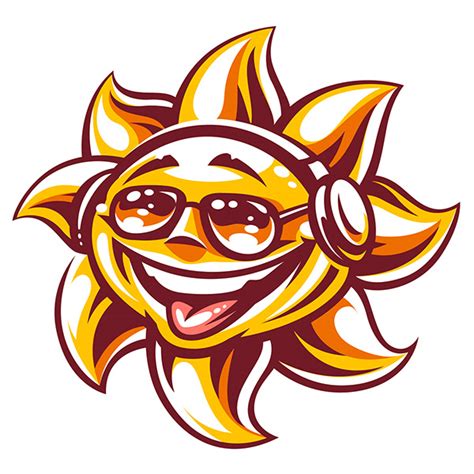 Funny Sun Character on Behance