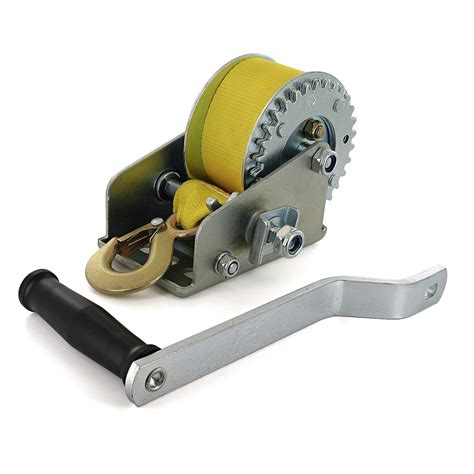 Buy Ram-Pro Hand Winch Heavy Duty Hand Crank Strap Jet Ski Steel Strap ...