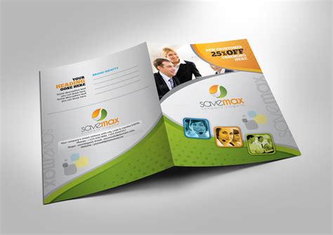 Savemax Corporate Presentation Folder Design Template 001582 - Template Catalog