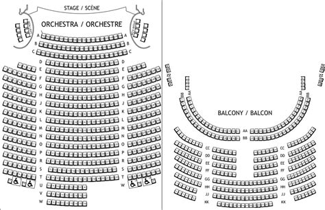 Seating Plan - Imperial Theatre