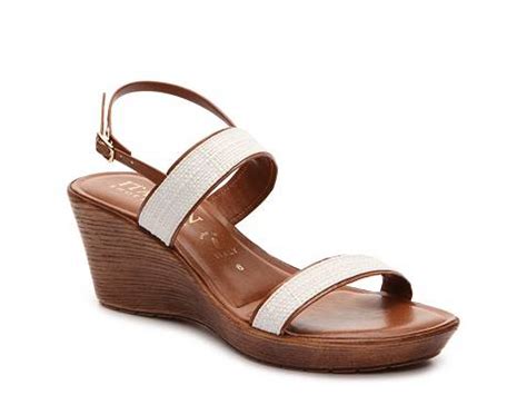 Italian Shoemakers Woven Wedge Sandal | DSW