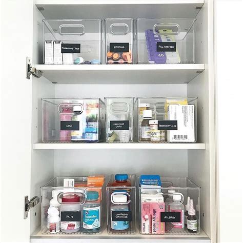 Whether you live alone or have a family, these medicine cabinet organization tips… | Medicine ...