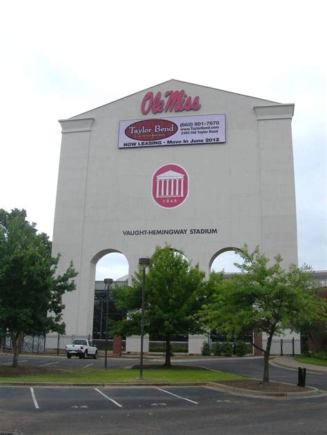 Ole Miss - University of Mississippi Rebels football - entrance to ...