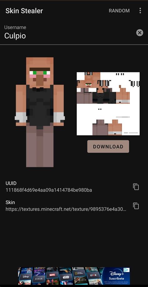 Skin Stealer for Minecraft 1.3.94 - Download für Android APK Kostenlos