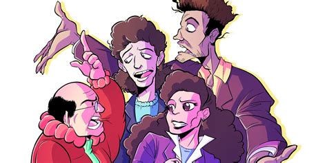 Read Seinfeld Art Shows Jerry, Elaine, Kramer & George As Comic ...