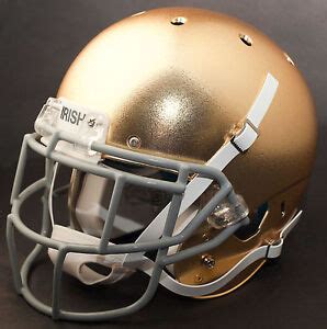 NOTRE DAME FIGHTING IRISH Football Helmet | eBay