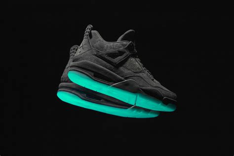 See the KAWS x Air Jordan 4 Glow in the Dark | Nice Kicks