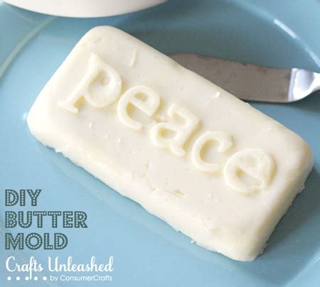 DIY Butter Mold ~ Peace