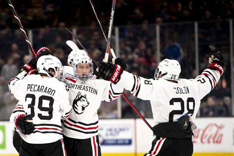 Northeastern Huskies head to NCAA tournament after capturing Hockey ...