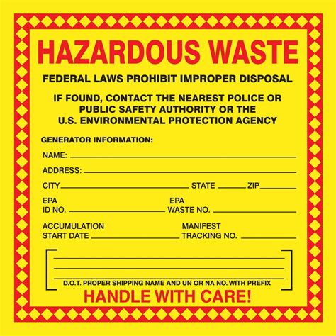 EPA RCRA Hazwaste Generator Requirements Rule - Expert Advice