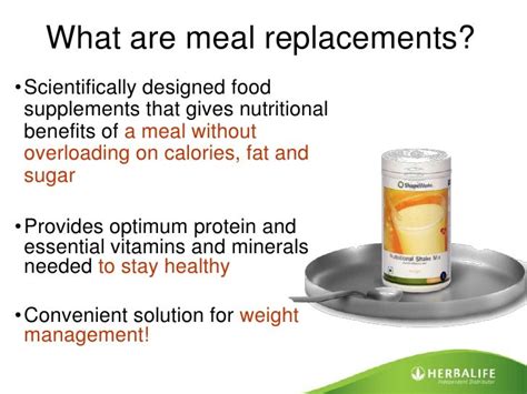 Herbalife Shakes Benefits