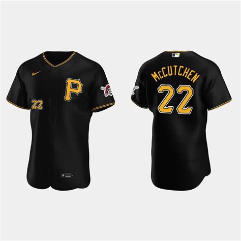 Andrew McCutchen Pittsburgh Pirates Alternate Jersey – Black – Handbag ...