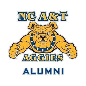 Amazon.com : North Carolina A&T Alumni Decal 'NC A&T Aggies' : Sports ...