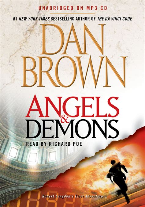 Angels & Demons Audiobook on CD by Dan Brown, Richard Poe | Official Publisher Page | Simon ...