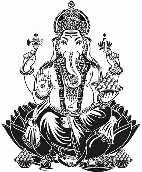 Easy Drawing Ganesh Ji Ki : Ganesh Sketch Ji Pencil Drawing Ganesha Cliparts Clipart Library ...