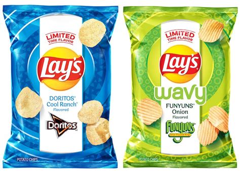 Lay’s Has New Limited Edition Mashup Flavors Featuring Doritos and Funyuns