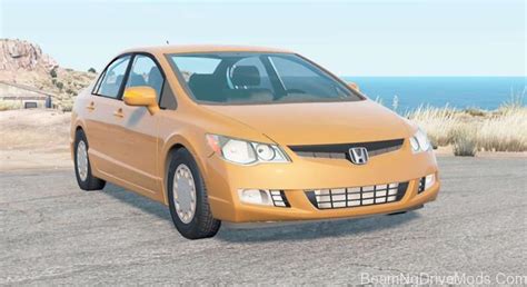 BeamNG - Honda Civic Sedan (FD) 2006 - BeamNG Drive Mods Download