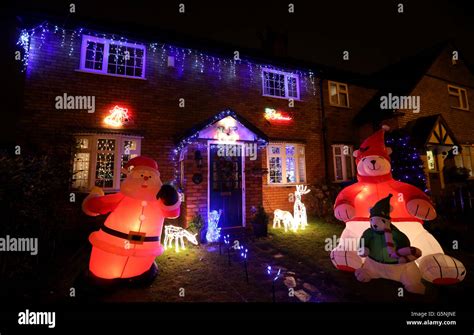 Christmas lights across the UK Stock Photo - Alamy