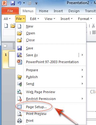 Where is Page Setup in Office 2007, 2010, 2013 and 365