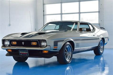 1971 Ford Mustang Mach-1 Super Cobra Jet Ram Air 429, Rare Colors ...