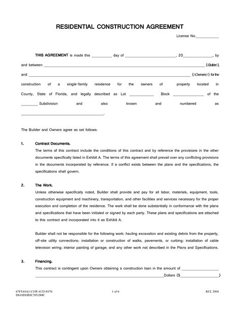 Interior Design Agreement - Free Printable Documents