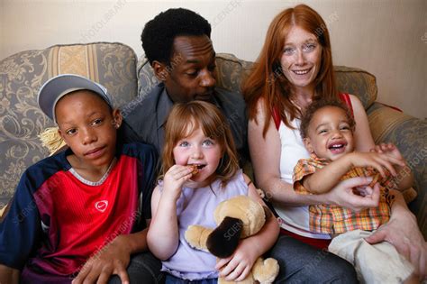 Multiracial family - Stock Image - C046/4557 - Science Photo Library