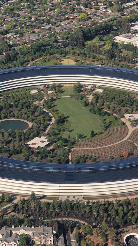 Aerial View of Apple Park - backiee