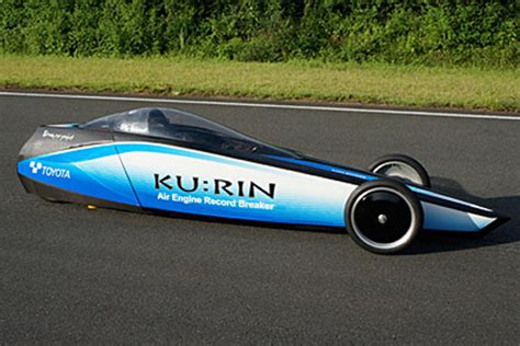 KU:RIN sets speed record for compressed air cars