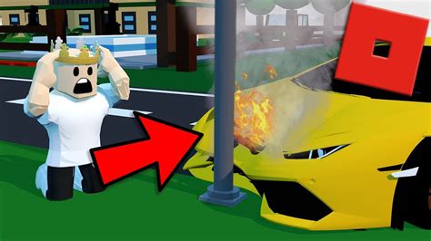 CRASHING MY $1,000,000 SUPERCAR | Roblox - Vehicle Simulator - YouTube