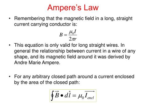 PPT - Unit 4 Day 8 – Ampere’s Law & Magnetic Fields thru Solenoids ...