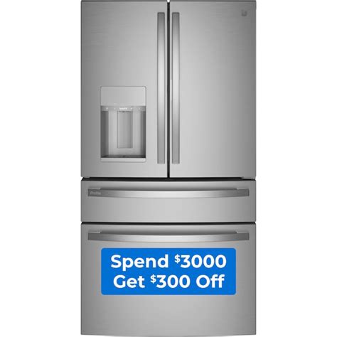 GE Profile 27.9-cu ft Smart French Door Refrigerator with Ice Maker ...