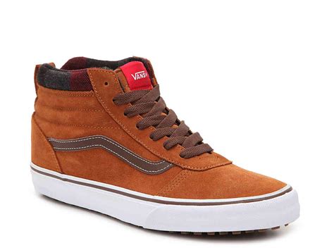 Vans Suede Ward Mte High-top Sneaker in Cognac (Brown) for Men - Lyst