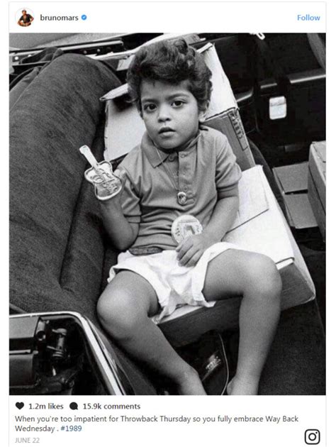 Bruno Mars is being sued by a photographer after he shared a childhood ...