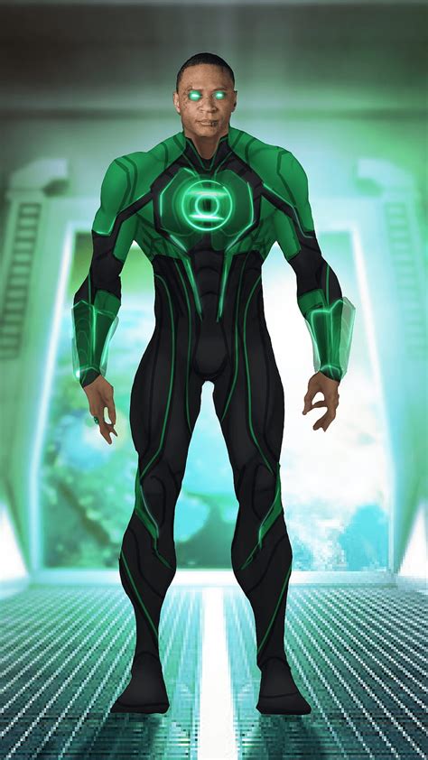 Green Lantern (John Diggle) Quick Redesign in 2020. Green lantern ...