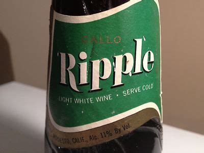 Ripple by Gallow Wine 1970's vintage never opened | #470771408