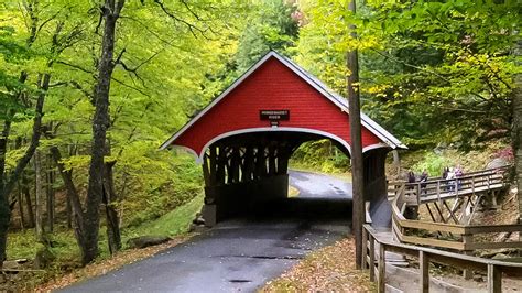 Flume Covered Bridge over the Pemigewasset River in Franco… | Flickr