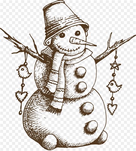 Snowman Drawing at GetDrawings | Free download