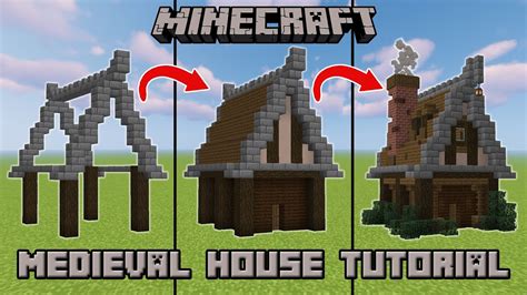 Minecraft Medieval House Blueprints