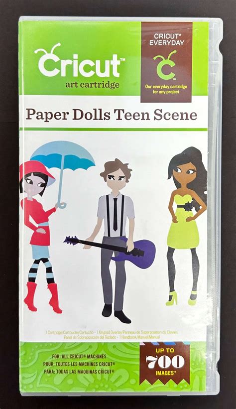 Cricut Cartridge Paper Dolls Teen Scene - Etsy