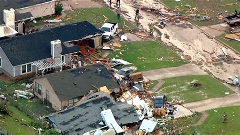 Drone Video Footage - Elk City, OK Tornado Devastation