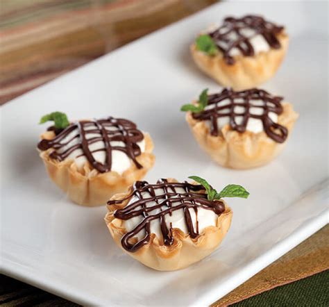 Athens Foods | » Caramel Chocolate Macchiato Mini Phyllo Tarts