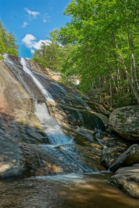 Stone Mountain Falls - WNC Waterfalls