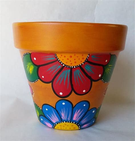 25 Simple Easy Flower Pot Painting Ideas - Craft Home Ideas | Decorated ...