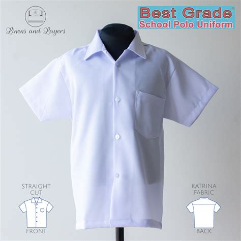 Best Grade Unisex School Polo Uniform - Straight Cut - Katrina – Linens and Layers